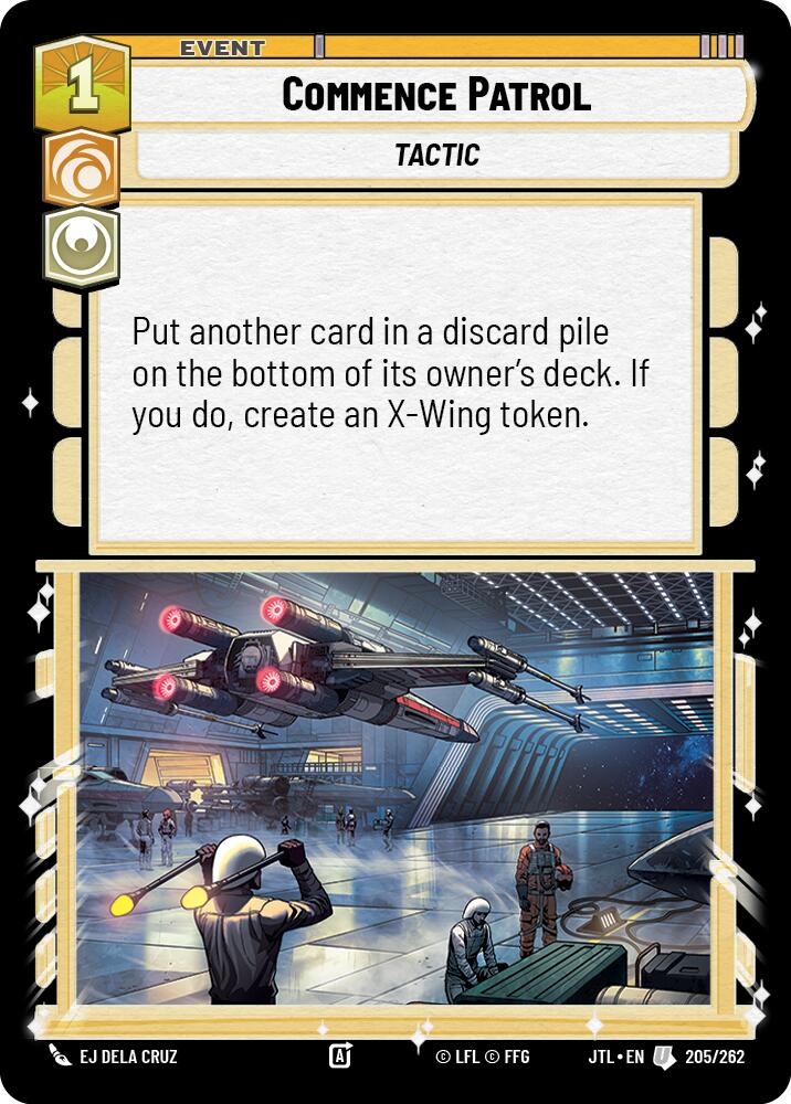Commence Patrol (205/262) (205/257) [Jump to Lightspeed] | Eastridge Sports Cards & Games
