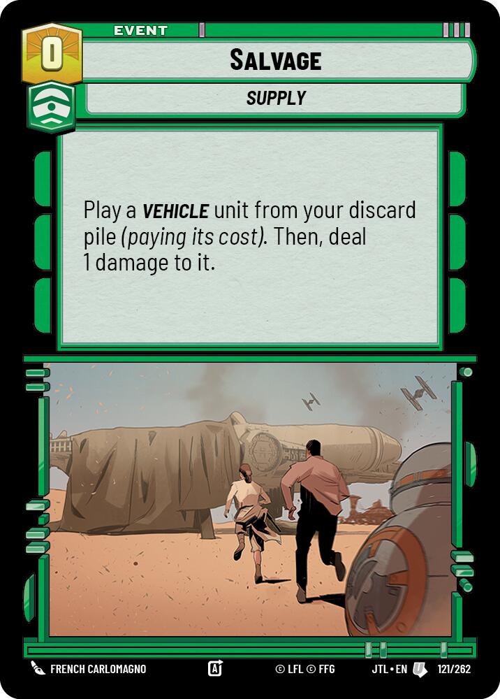 Salvage (121/262) (121/257) [Jump to Lightspeed] | Eastridge Sports Cards & Games