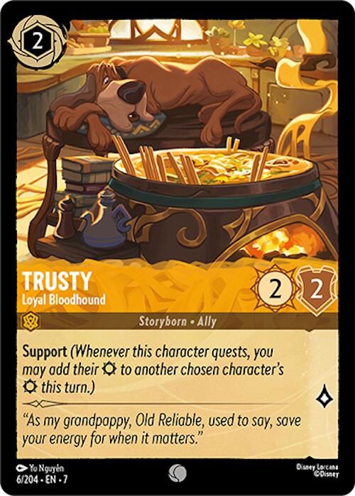 Trusty - Loyal Bloodhound (6/204) [Archazia's Island] | Eastridge Sports Cards & Games