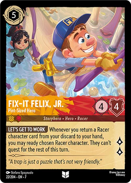Fix-It Felix, Jr. - Pint-Sized Hero (22/204) [Archazia's Island] | Eastridge Sports Cards & Games