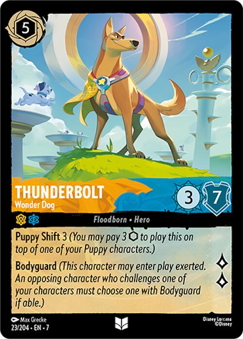 Thunderbolt - Wonder Dog (23/204) [Archazia's Island] | Eastridge Sports Cards & Games