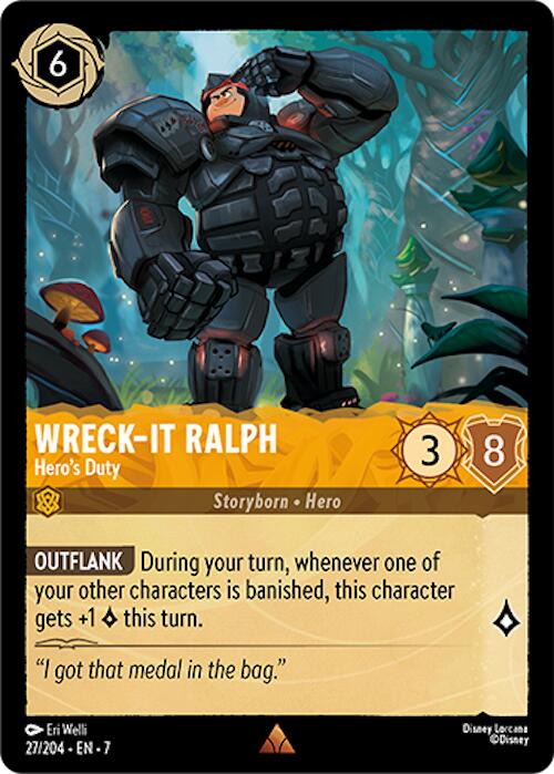 Wreck It Ralph - Hero's Duty (27/204) [Archazia's Island] | Eastridge Sports Cards & Games