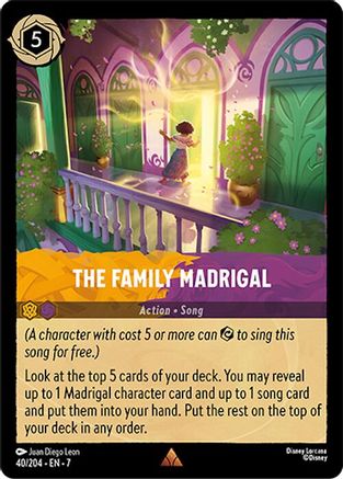 The Family Madrigal (40/204) [Archazia's Island] | Eastridge Sports Cards & Games