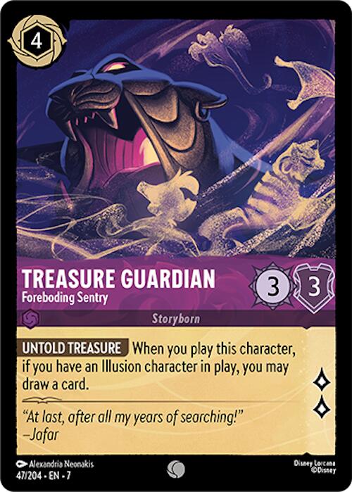 Treasure Guardian - Foreboding Sentry (47/204) [Archazia's Island] | Eastridge Sports Cards & Games