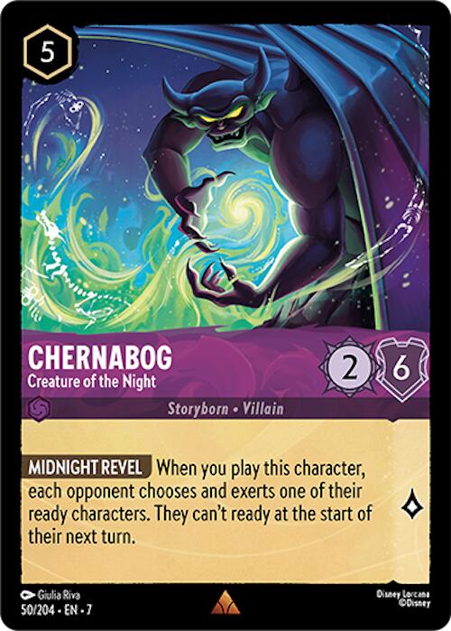 Chernabog - Creature of the Night (50/204) [Archazia's Island] | Eastridge Sports Cards & Games