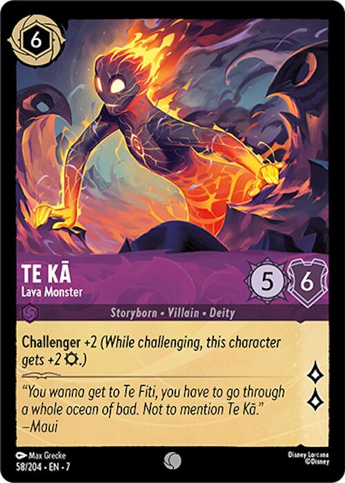 Te Ka - Lava Monster (58/204) [Archazia's Island] | Eastridge Sports Cards & Games