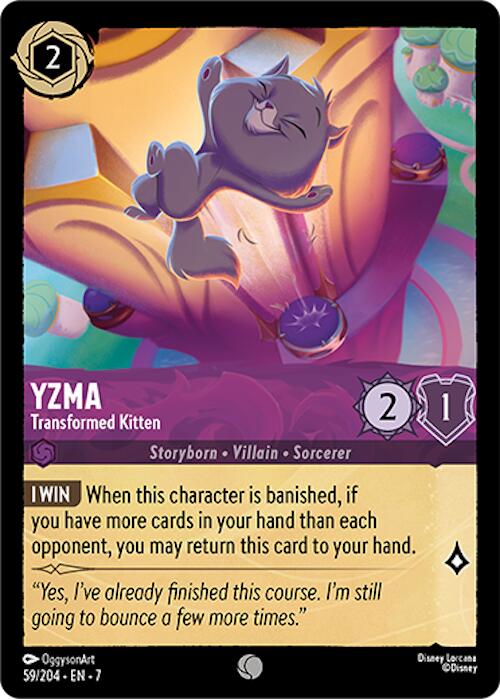 Yzma - Transformed Kitten (59/204) [Archazia's Island] | Eastridge Sports Cards & Games