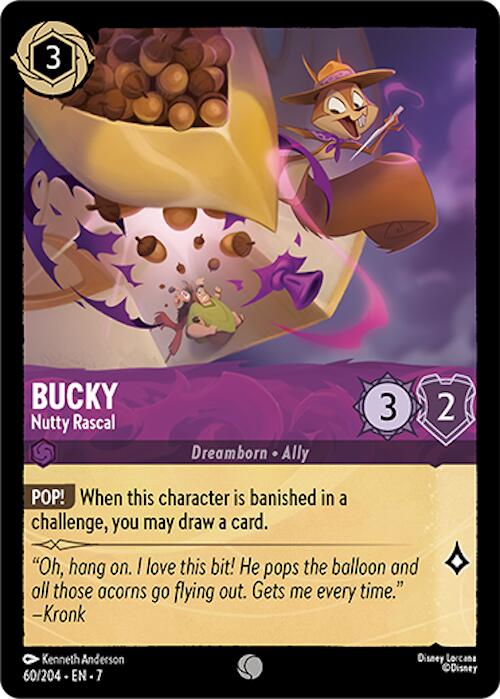 Bucky - Nutty Rascal (60/204) [Archazia's Island] | Eastridge Sports Cards & Games