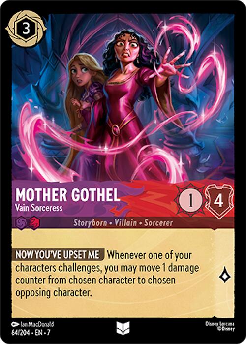 Mother Gothel - Vain Sorceress (64/204) [Archazia's Island] | Eastridge Sports Cards & Games