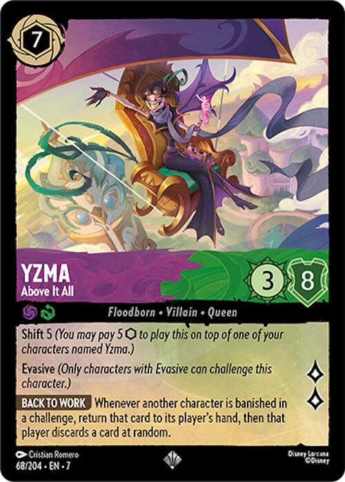 Yzma - Above It All (68/204) [Archazia's Island] | Eastridge Sports Cards & Games