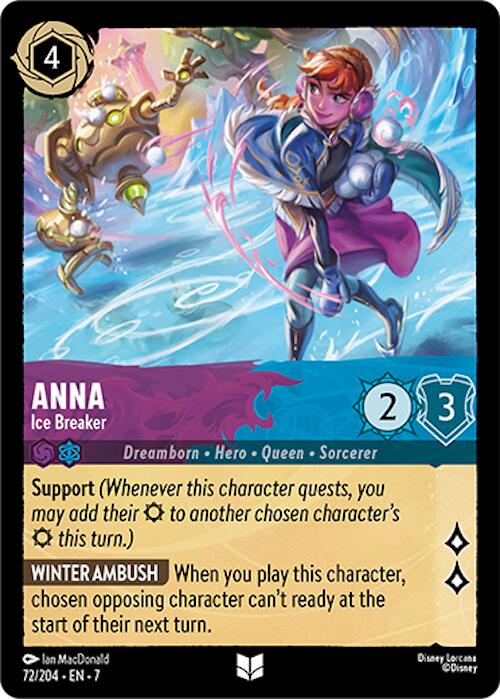 Anna - Ice Breaker (72/204) [Archazia's Island] | Eastridge Sports Cards & Games