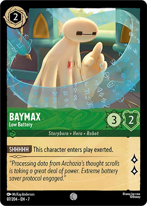 Baymax - Low Battery (87/204) [Archazia's Island] | Eastridge Sports Cards & Games