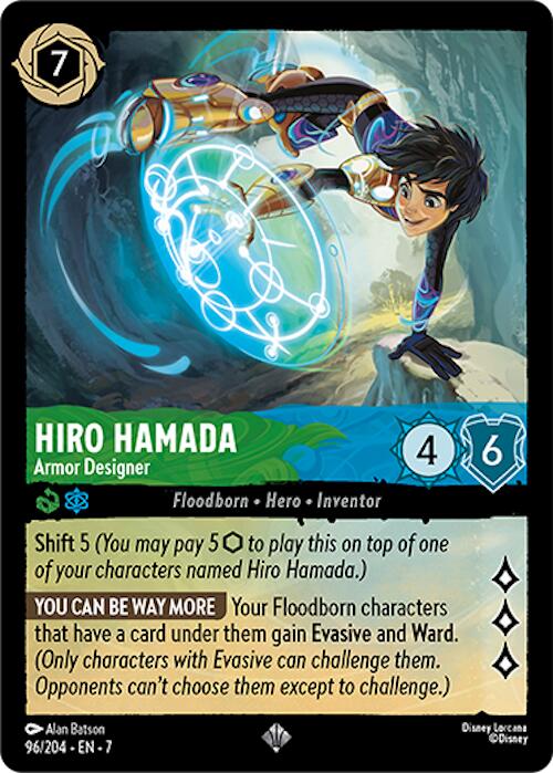 Hiro Hamada - Armor Designer (96/204) [Archazia's Island] | Eastridge Sports Cards & Games
