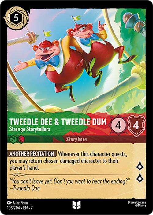 Tweedledee & Tweedledum - Strange Storytellers (103/204) [Archazia's Island] | Eastridge Sports Cards & Games