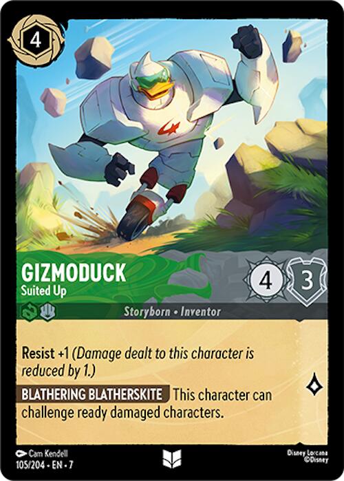 Gizmoduck - Suited Up (105/204) [Archazia's Island] | Eastridge Sports Cards & Games