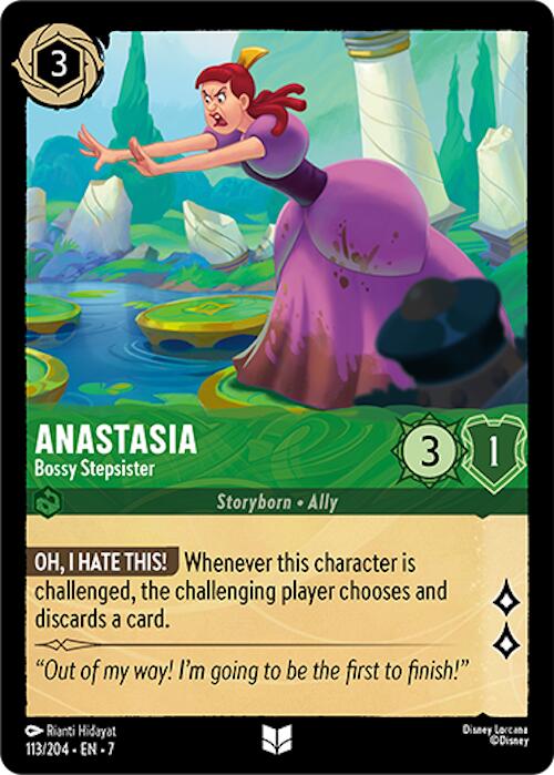 Anastasia - Bossy Stepsister (113/204) [Archazia's Island] | Eastridge Sports Cards & Games