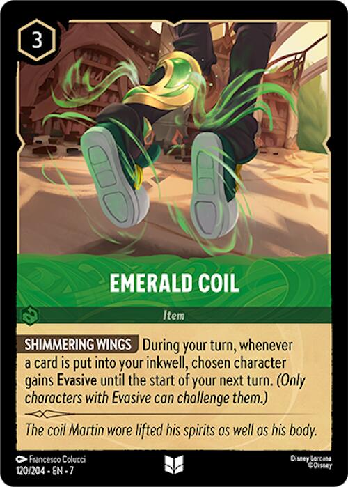 Emerald Coil (120/204) [Archazia's Island] | Eastridge Sports Cards & Games