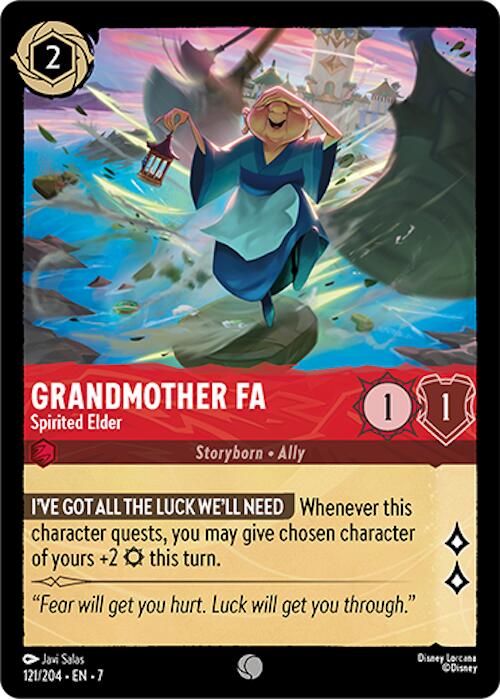 Grandmother Fa - Spirited Elder (121/204) [Archazia's Island] | Eastridge Sports Cards & Games