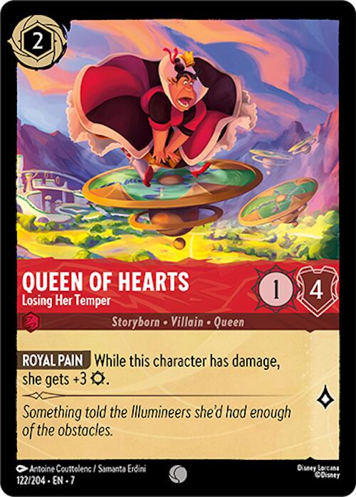 Queen of Hearts - Losing Her Temper (122/204) [Archazia's Island] | Eastridge Sports Cards & Games