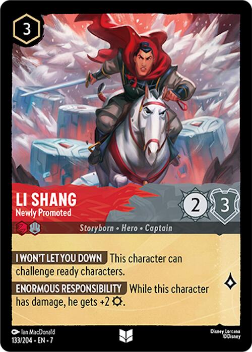 Li Shang - Newly Promoted (133/204) [Archazia's Island] | Eastridge Sports Cards & Games