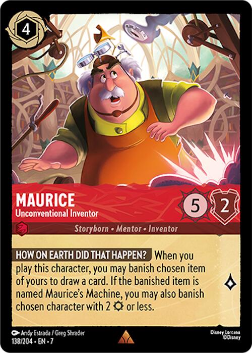 Maurice - Unconventional Inventor (138/204) [Archazia's Island] | Eastridge Sports Cards & Games