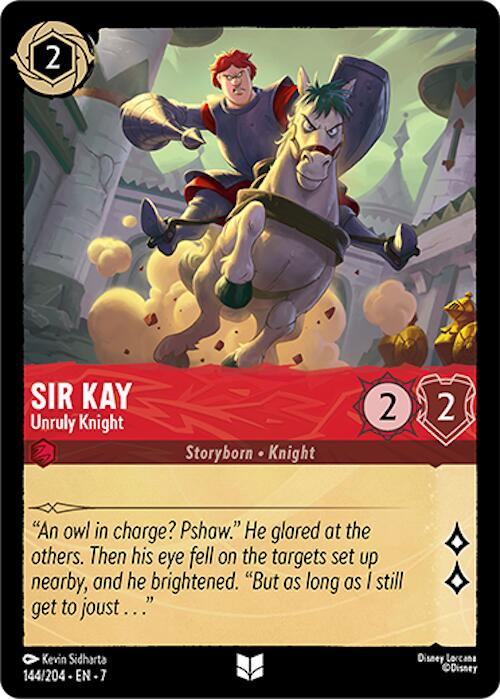 Sir Kay - Unruly Knight (144/204) [Archazia's Island] | Eastridge Sports Cards & Games