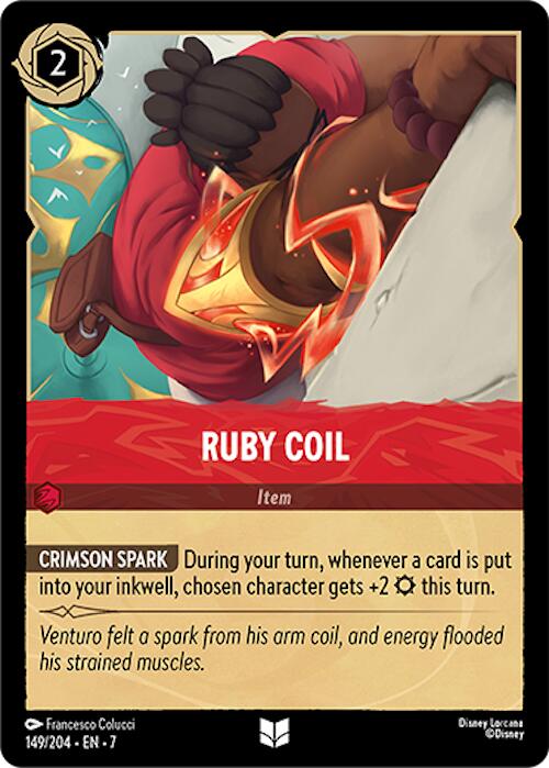 Ruby Coil (149/204) [Archazia's Island] | Eastridge Sports Cards & Games