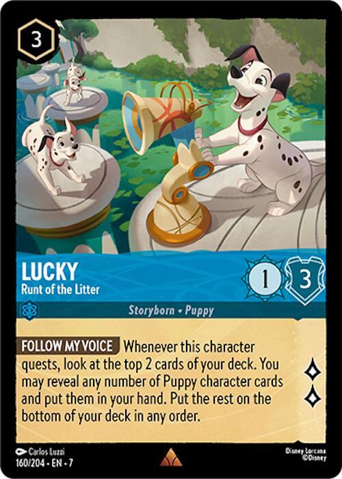 Lucky - Runt of the Litter (160/204) [Archazia's Island] | Eastridge Sports Cards & Games