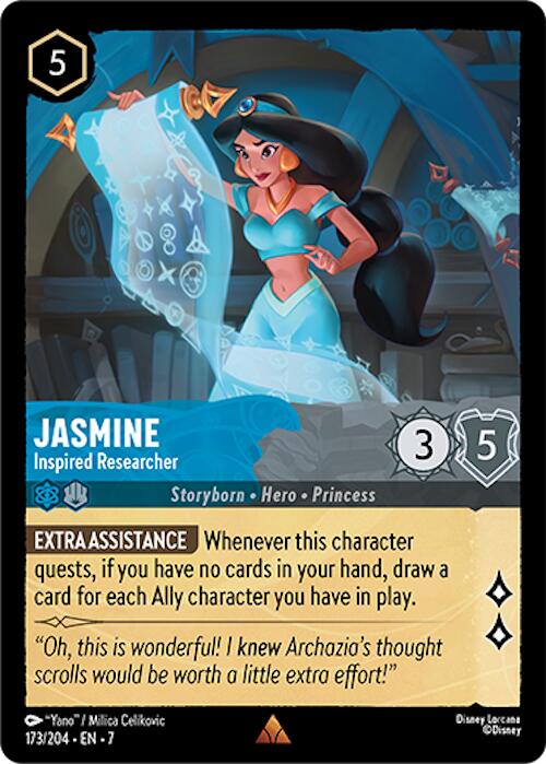 Jasmine - Inspired Researcher (173/204) [Archazia's Island] | Eastridge Sports Cards & Games