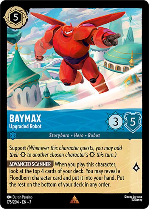 Baymax - Upgraded Robot (175/204) [Archazia's Island] | Eastridge Sports Cards & Games