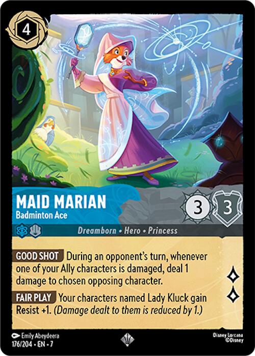 Maid Marian - Badminton Ace (176/204) [Archazia's Island] | Eastridge Sports Cards & Games