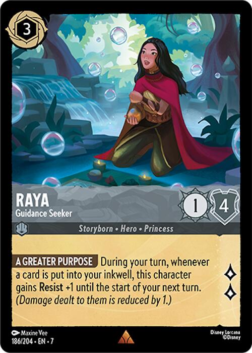 Raya - Guidance Seeker (186/204) [Archazia's Island] | Eastridge Sports Cards & Games