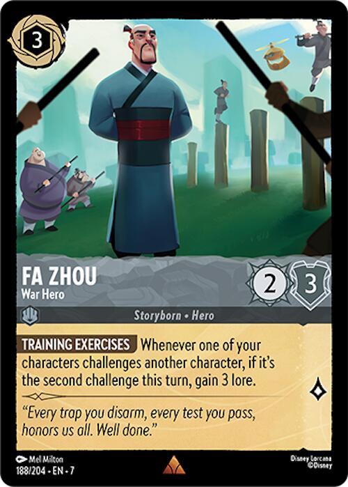 Fa Zhou - War Hero (188/204) [Archazia's Island] | Eastridge Sports Cards & Games