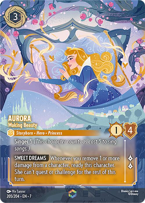 Aurora - Waking Beauty (Enchanted) (205/204) [Archazia's Island] | Eastridge Sports Cards & Games