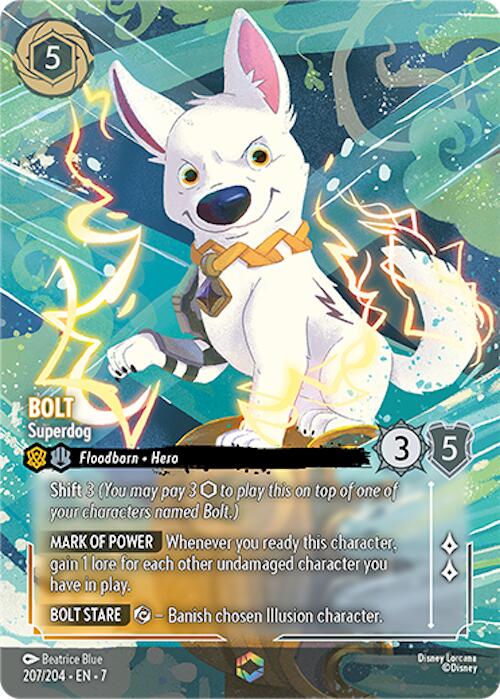 Bolt - Superdog (Enchanted) (207/204) [Archazia's Island] | Eastridge Sports Cards & Games
