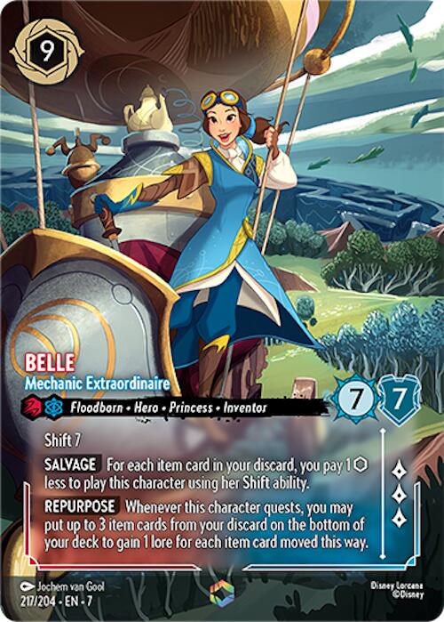 Belle - Mechanic Extraordinaire (Enchanted) (217/204) [Archazia's Island] | Eastridge Sports Cards & Games