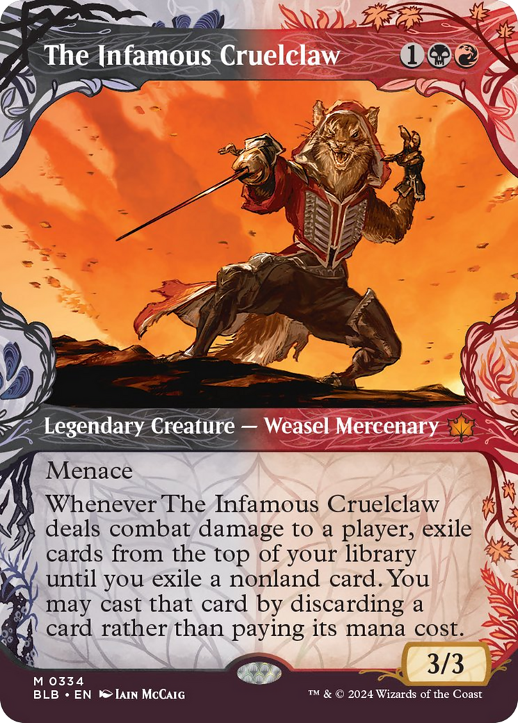 The Infamous Cruelclaw (Showcase) [Bloomburrow] | Eastridge Sports Cards & Games