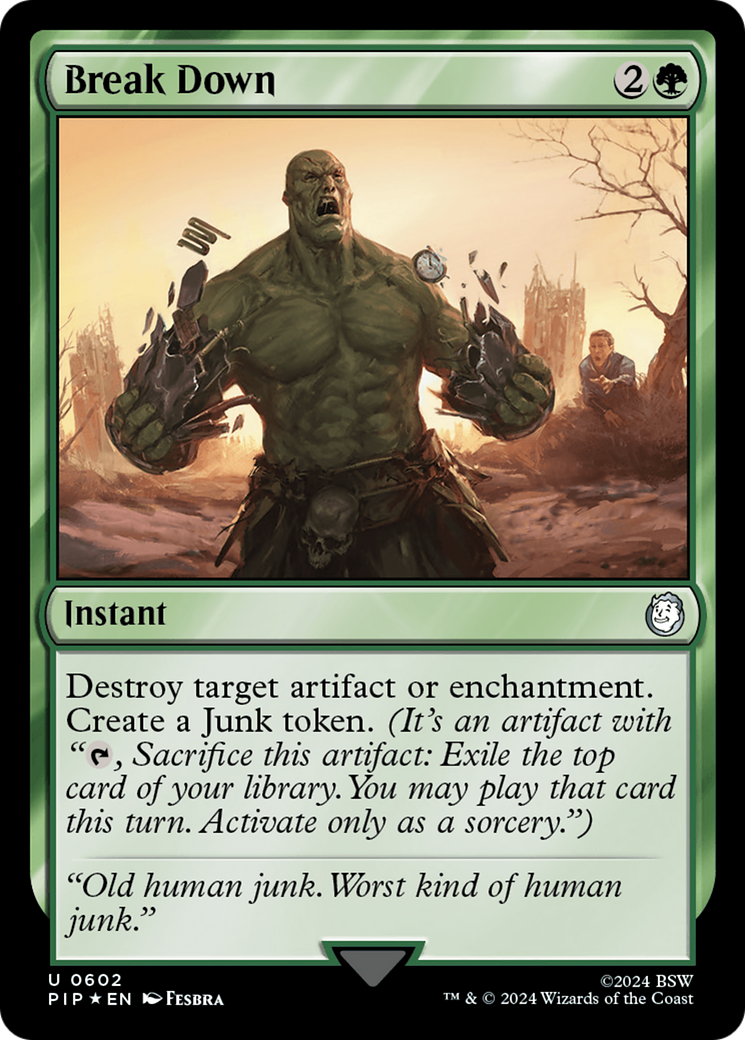 Break Down (Surge Foil) [Fallout] | Eastridge Sports Cards & Games