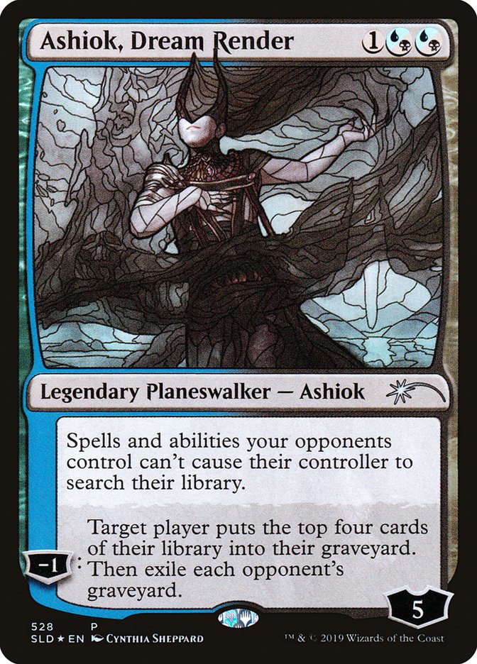 Ashiok, Dream Render (Stained Glass) [Secret Lair Drop Promos] | Eastridge Sports Cards & Games