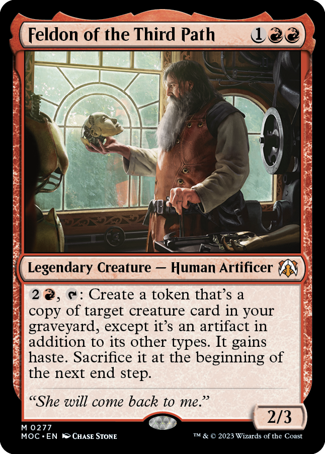 Feldon of the Third Path [March of the Machine Commander] | Eastridge Sports Cards & Games