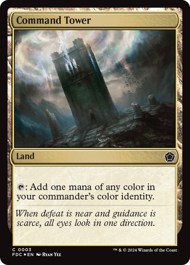 Command Tower [Foundations] | Eastridge Sports Cards & Games