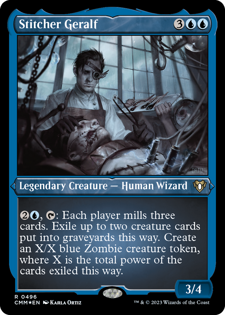 Stitcher Geralf (Foil Etched) [Commander Masters] | Eastridge Sports Cards & Games