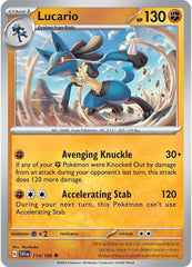 Lucario (114/198) [Scarlet & Violet: Base Set] | Eastridge Sports Cards & Games