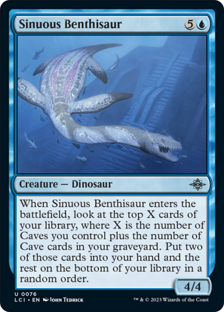 Sinuous Benthisaur [The Lost Caverns of Ixalan] | Eastridge Sports Cards & Games