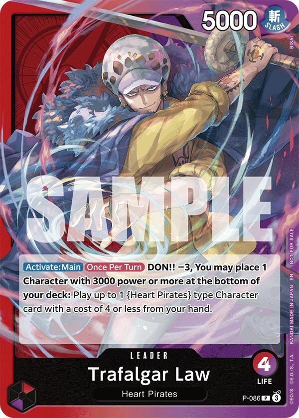 Trafalgar Law (OP10 Release Event) [One Piece Promotion Cards] | Eastridge Sports Cards & Games