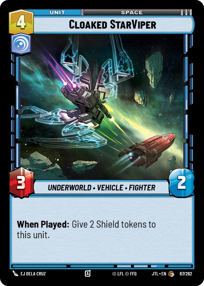 Cloaked StarViper (067/262) (067/262) [Jump to Lightspeed] | Eastridge Sports Cards & Games