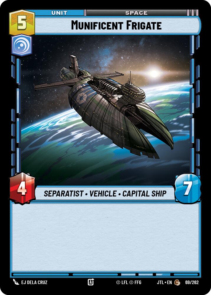 Munificent Frigate (069/262) (069/262) [Jump to Lightspeed] | Eastridge Sports Cards & Games