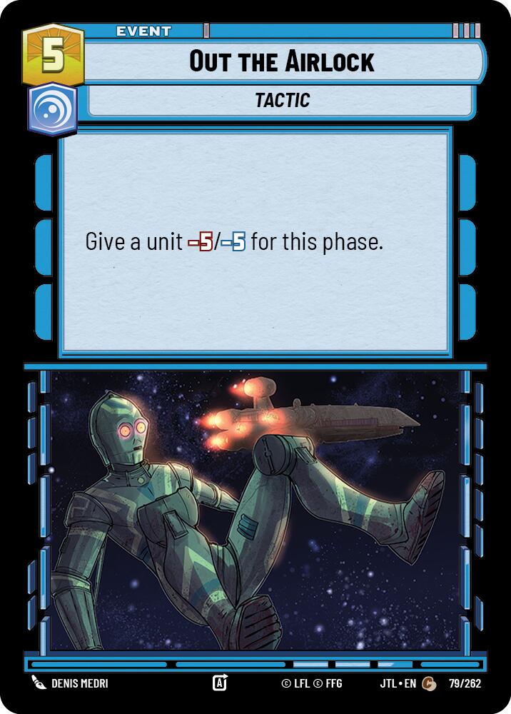 Out the Airlock (079/262) (079/262) [Jump to Lightspeed] | Eastridge Sports Cards & Games