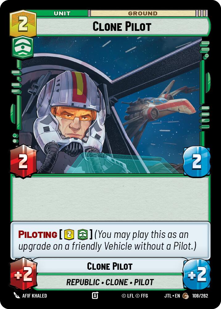 Clone Pilot (108/262) (108/262) [Jump to Lightspeed] | Eastridge Sports Cards & Games