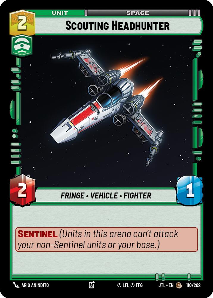 Scouting Headhunter (110/262) (110/262) [Jump to Lightspeed] | Eastridge Sports Cards & Games